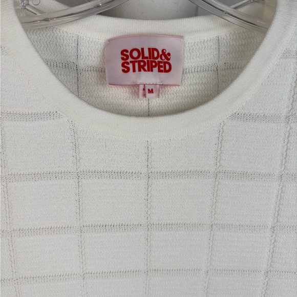 🎉HP🥳 Solid and Striped White Knit Set - Picture 9 of 12